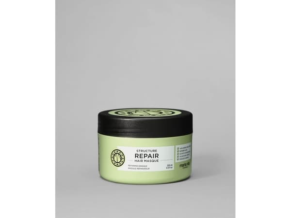 Maria Nila Structure Repair, Kvinnor, Skadat hår, Torrt hår, 250 ml, Återfuktande, Reparation, Mjukgörande, Stärkande, Pot, Aqua/Water/Water, Ceteary