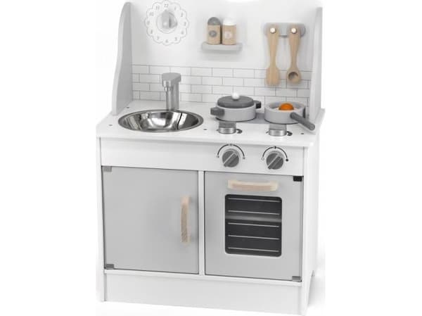 Viga Toys VIGA PolarB Kitchen with Accessories Eco Gray