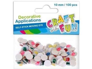 Euro Trade Self-adhesive eyes 10mm - WIKR-1061617