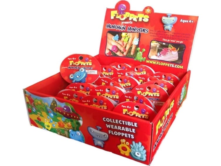 FLOPPETS Patella red monsters - Floppets