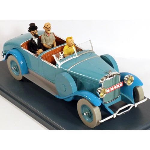 Tintin - 1:24 Modellbil 10 - Lincoln Model L