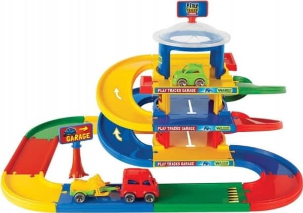 WADER Play Tracks Garage Garage 3 prekė 53030 30300