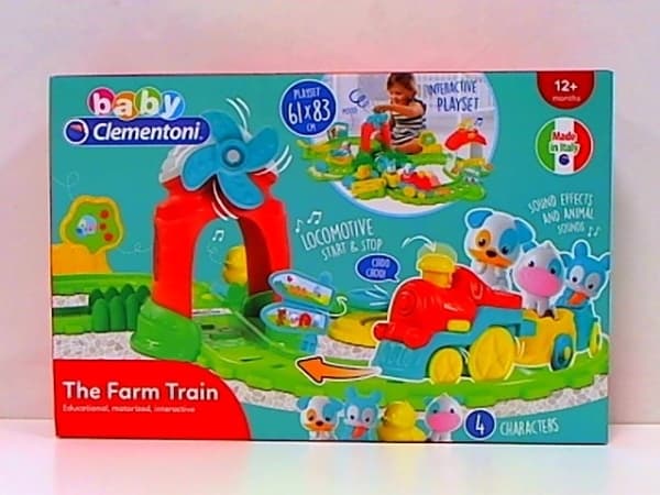 Clementoni The Farm Train, Gutt/Jente, 1 år, Gir fra seg lyd