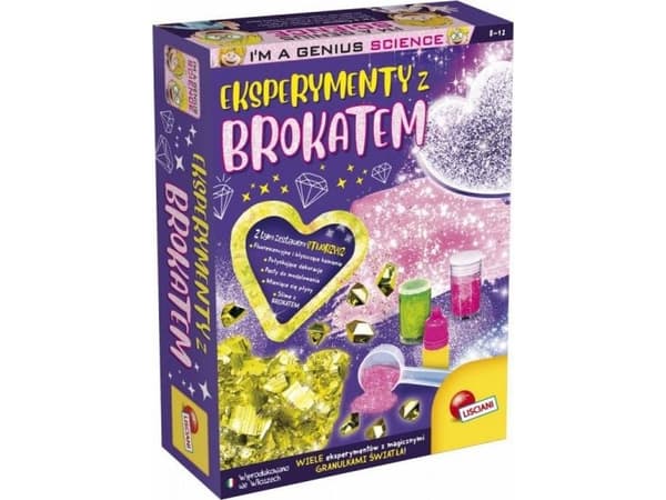 Lisciani LISCIANI JEG ER ET GENIE EKSPERIMENT MED GLITTER