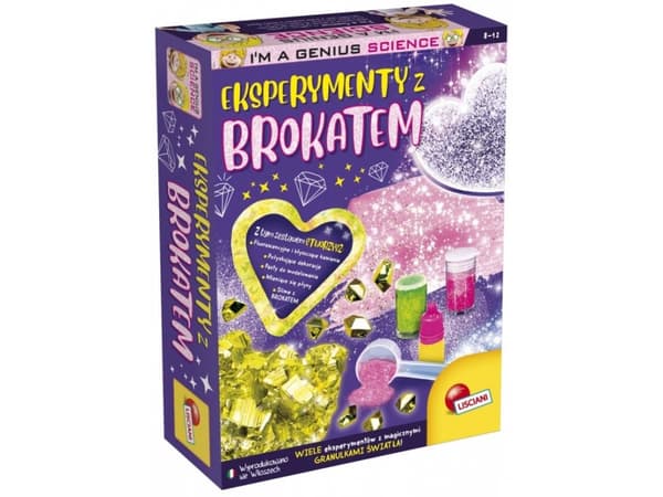 Lisciani LISCIANI JEG ER ET GENIE EKSPERIMENT MED GLITTER