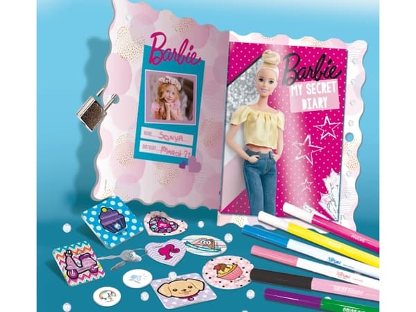 Lisciani Barbie My Secret Diary, Children''s coloring set, 5 År