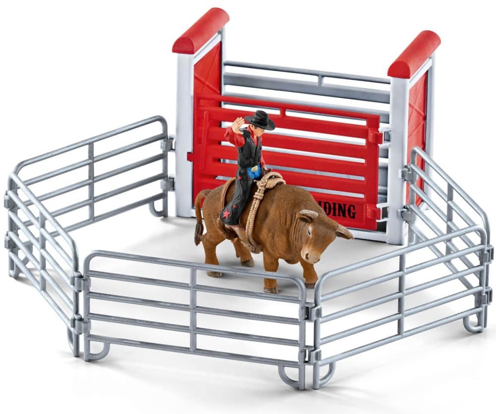 Schleich Bull Riding Tjurridning Cowboy 41419