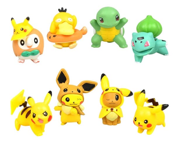 8 kpl Pokemon Pikachu -hahmoja (2-4 cm)