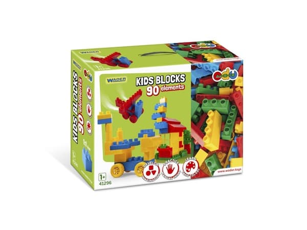 Wader Kids klossar 90 bitar (41296)