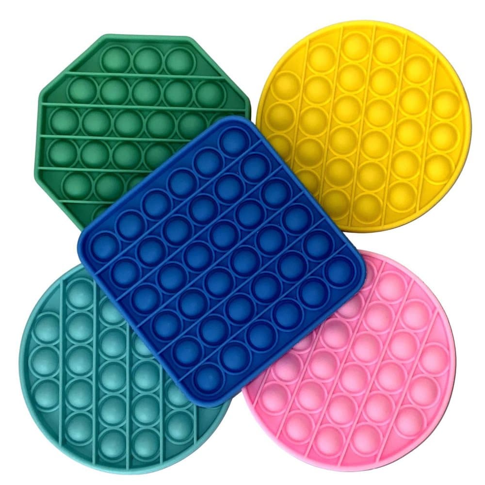 Pop it Fidget Toys (5Pack) CDON