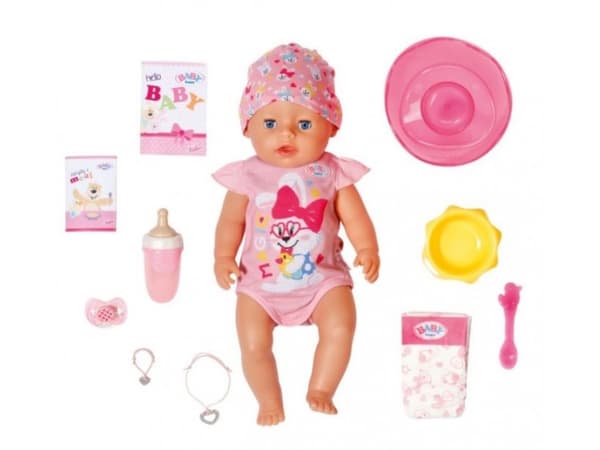 DUKKE - BABY BORN MAGISK JENTE 43 CM