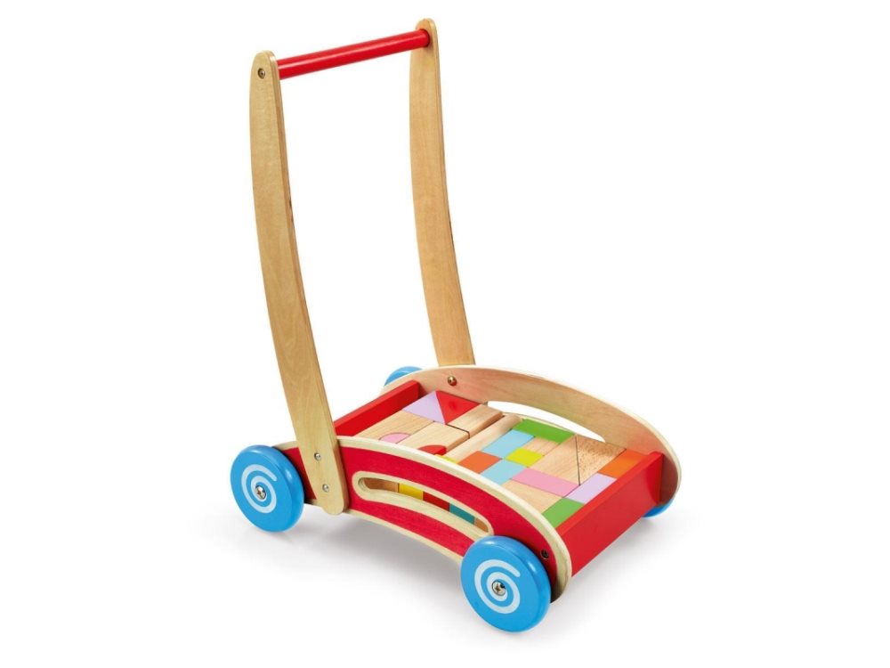 Woodlets Vagn med Klossar