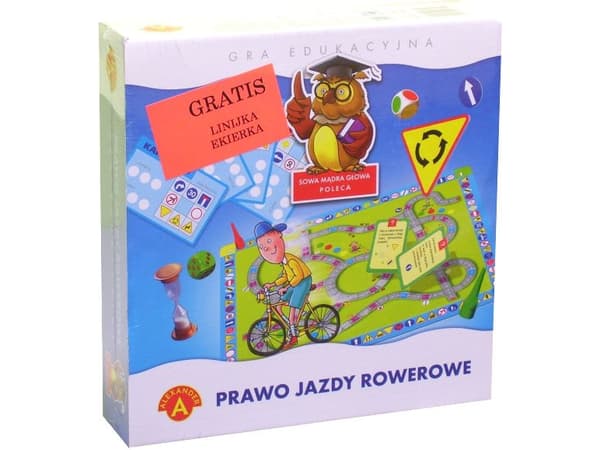 Puzzle Alexander Polkupyörä, ajokortti peli