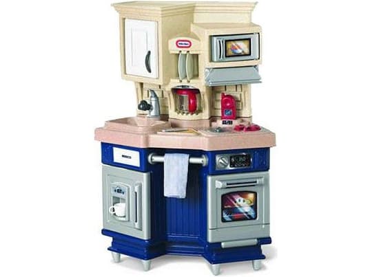 Little Tikes Super Chef Kitchen, Kjøkken & mat, 3 år, Gir fra seg lyd, AAA