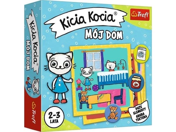 Trefl Game Kitty Cat's My House