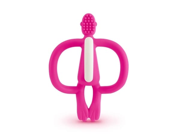 Matchstick Monkey Teething Pink