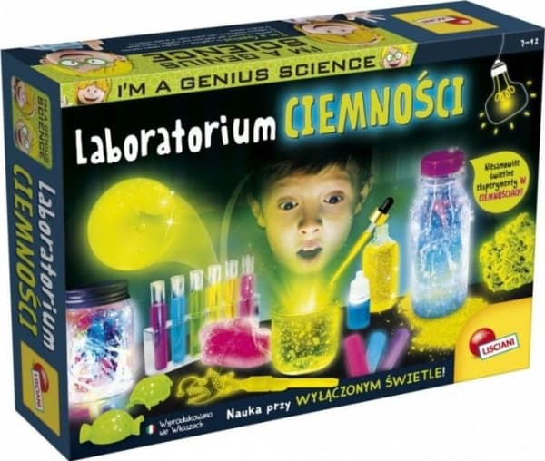 Lisciani LISCIANI I'M A GENIUS LABORATORY OF DARKNESS