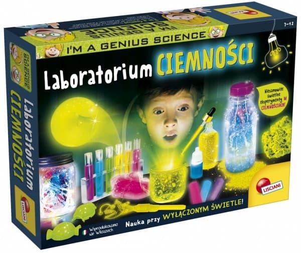 Lisciani LISCIANI I'M A GENIUS LABORATORY OF DARKNESS
