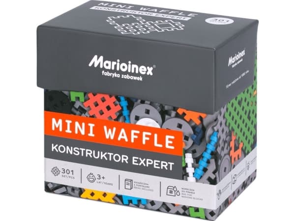 Marioinex Klocki Mini Waffle Constructor Expert 301 el.