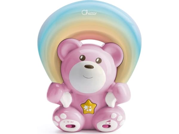 Chicco CHICCO BEAR WITH RAINBOW PINK PROJECTOR 00010474100000