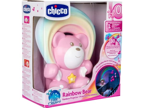 Chicco CHICCO BEAR WITH RAINBOW PINK PROJECTOR 00010474100000