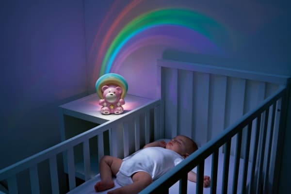 Chicco CHICCO BEAR WITH RAINBOW PINK PROJECTOR 00010474100000