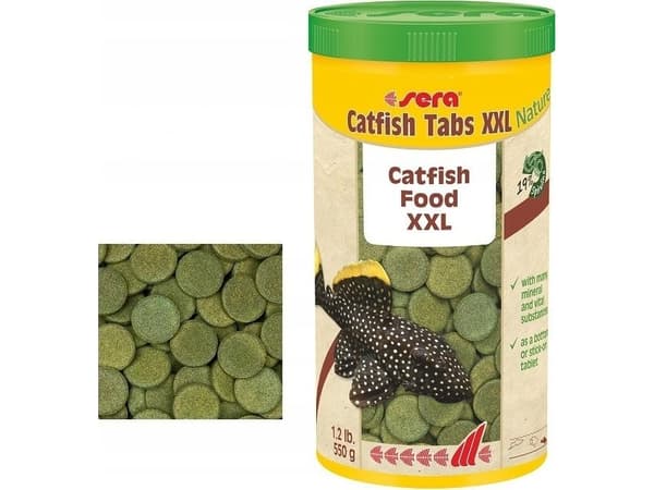 Catfish Tabs Nature XXL 1,000 ml, tabs - ruokaa särkikaloille ja monnille