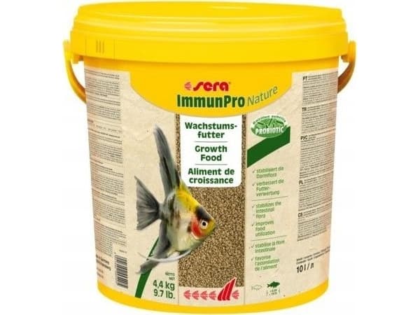 Sera ImmunPro Nature 4,4 kg - vapaasti elävä ruoka yli 4 cm:n kaloille