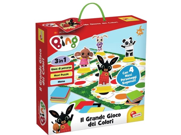 Lisciani Board Game Bing's great game of colors