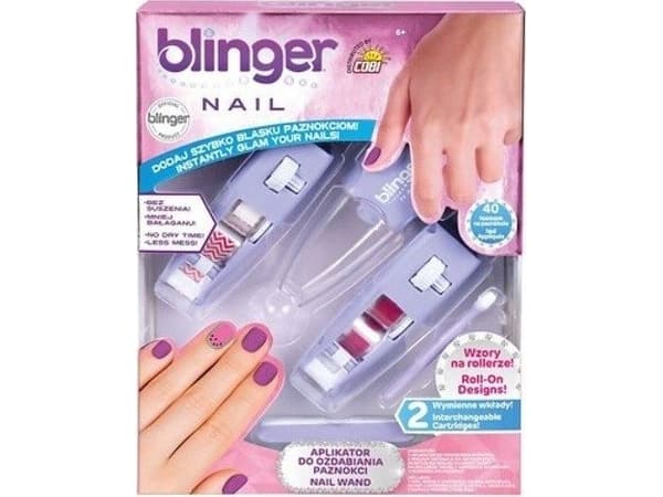 Cobi för att dekorera naglar -Blinger Nail Wand