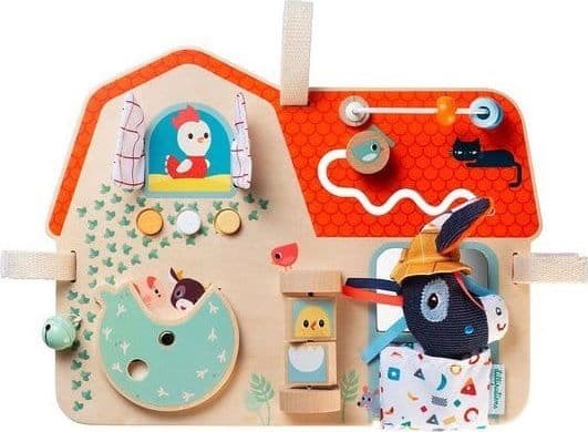 Lilliputiens Farm Wooden Manipulation Board