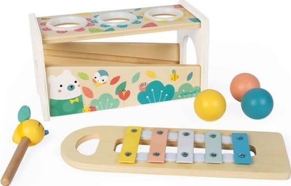 JANOD Pure Tap Tap Xylophone (wood), Metalli, Puu