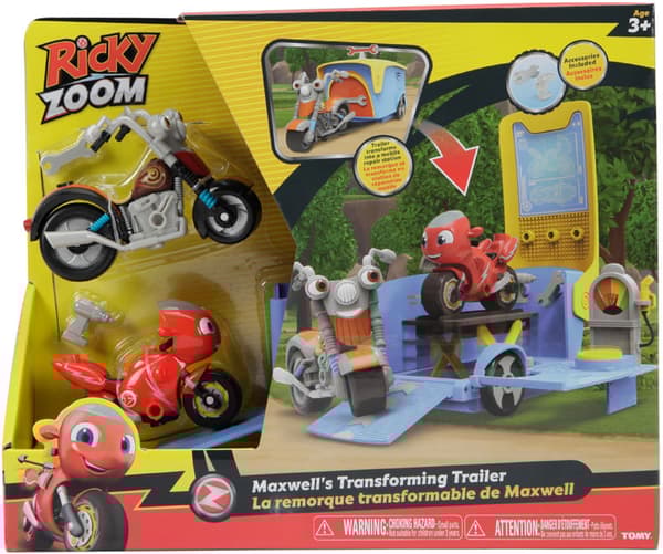 Ricky Zoom Maxwells Transforming Trailer Playset