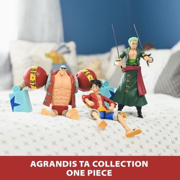 BANDAI Anime Heroes - One Piece - Anime hjältar 17 cm figur - Roronoa Zoro