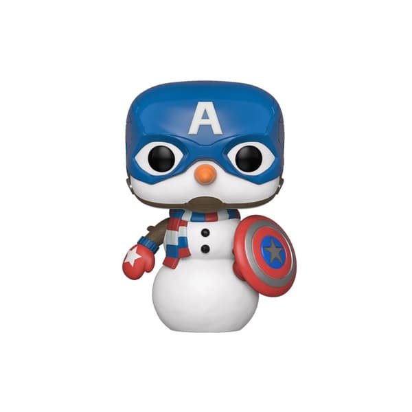 Funko! POP Marvel 4-pack Hulk, Groot, Cap Snowman, Thanos