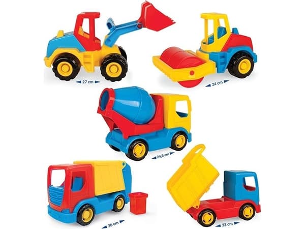 Wader TECH TRUCK KONSTRUKSJON TRUCK DUMP TRUCK 23cm WADER 35312