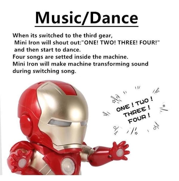 Marvel Heroes Dance Hero 8kpl mallit