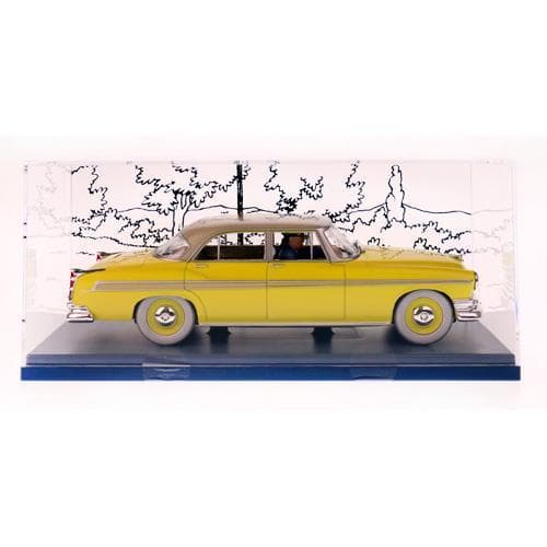 Tintin - 1:24 Modellbil 39 - Gul Chrysler