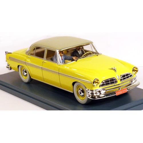 Tintin - 1:24 Modellbil 39 - Gul Chrysler