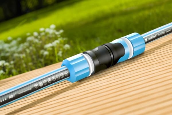CELLFAST 53-200, Slanganslutning, 3/4 5/8 1/2 3/8", Hane/Hane, Svart