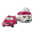 Miniatyrbillede 5 af 11: Schleich Horse Club Adventures with car and trailer 42535