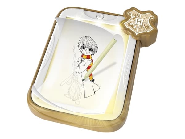 Clementoni HARRY POTTER - LUMINOUS BOARD, Children''s drawing stencil set, 7 vuosi/vuosia