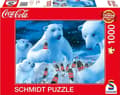 Miniatyrbild 1 av 3: Schmidt Games Pussel PQ 1000 Coca-Cola isbjörnar G3