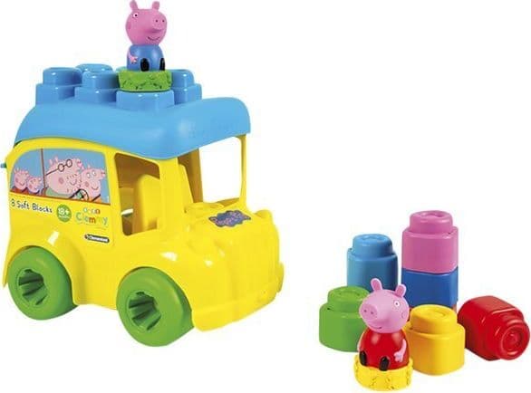 Clementoni Soft Clemmy - Peppa Pig Bus Bucket, 1,5 År, Multifärg