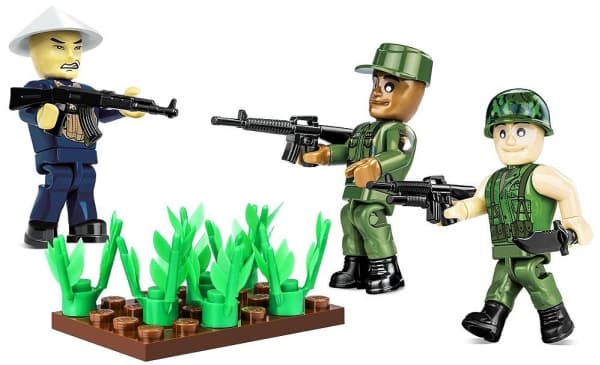 COBI Vietnam War, Rakennuspalikat, 3 vuosi/vuosia, Muovi, 30 kpl