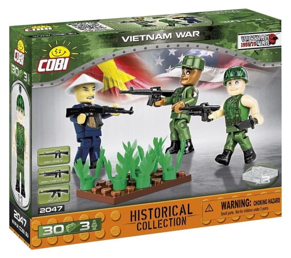 COBI Vietnam War, Rakennuspalikat, 3 vuosi/vuosia, Muovi, 30 kpl