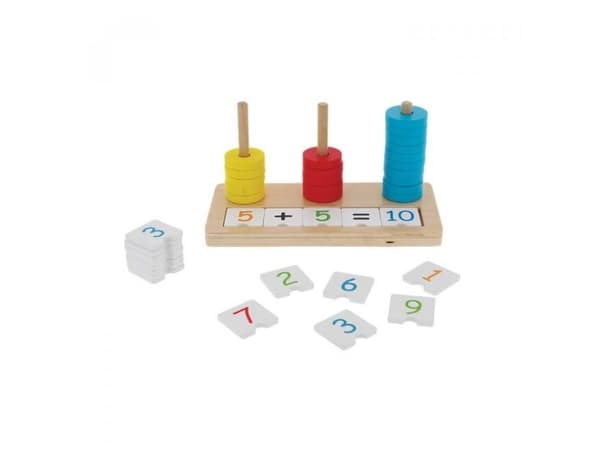 Trefl Wooden toy. Number Head Dizzy