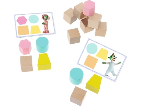 Trefl Wooden toy - O! Blocks. TREFL stripes