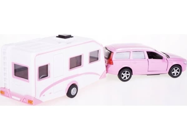 Hipo Car Volvo V70 med en 30cm husvagn