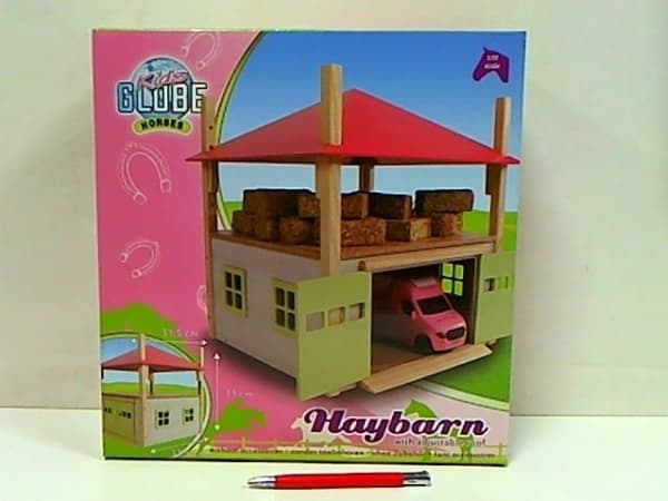 Hay barn with adjustable roof height 32x35x45cm HIPO